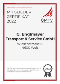 Mitgliederzertifikat 2022 Englmayer